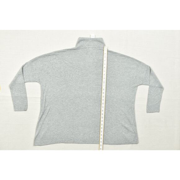 NEW Lou & Grey Gray Mock Neck Sweater Regular Size L Long Sleeve - Picture 4 of 8
